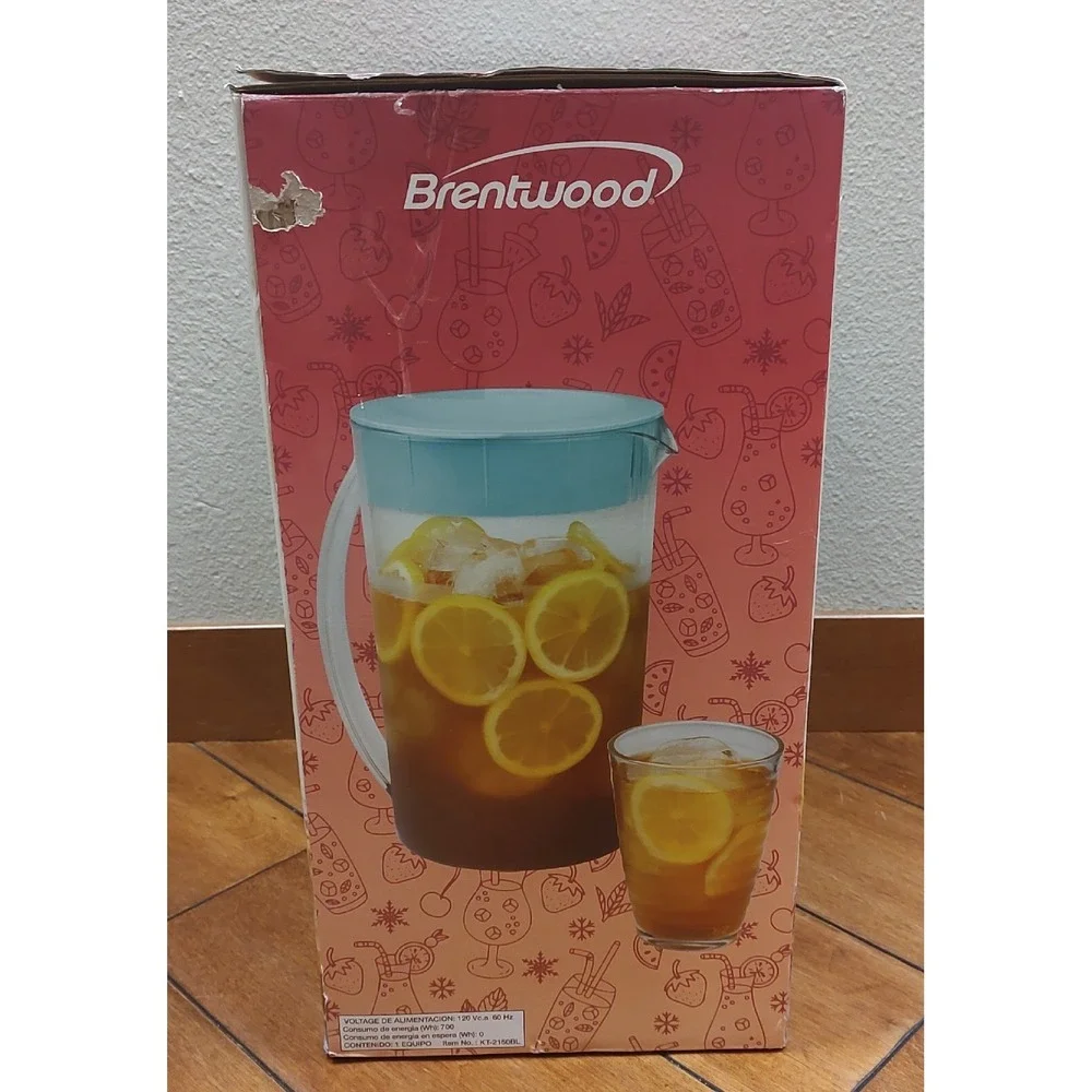 Brand New Brentwood KT-2150 Iced Tea and Coffee Maker with 64oz Pitcher